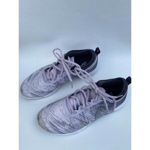 𝅺REEBOK Crossfit Training Shoes Athletic Running Size 7.5 White Violet